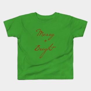 Merry + Bright Kids T-Shirt